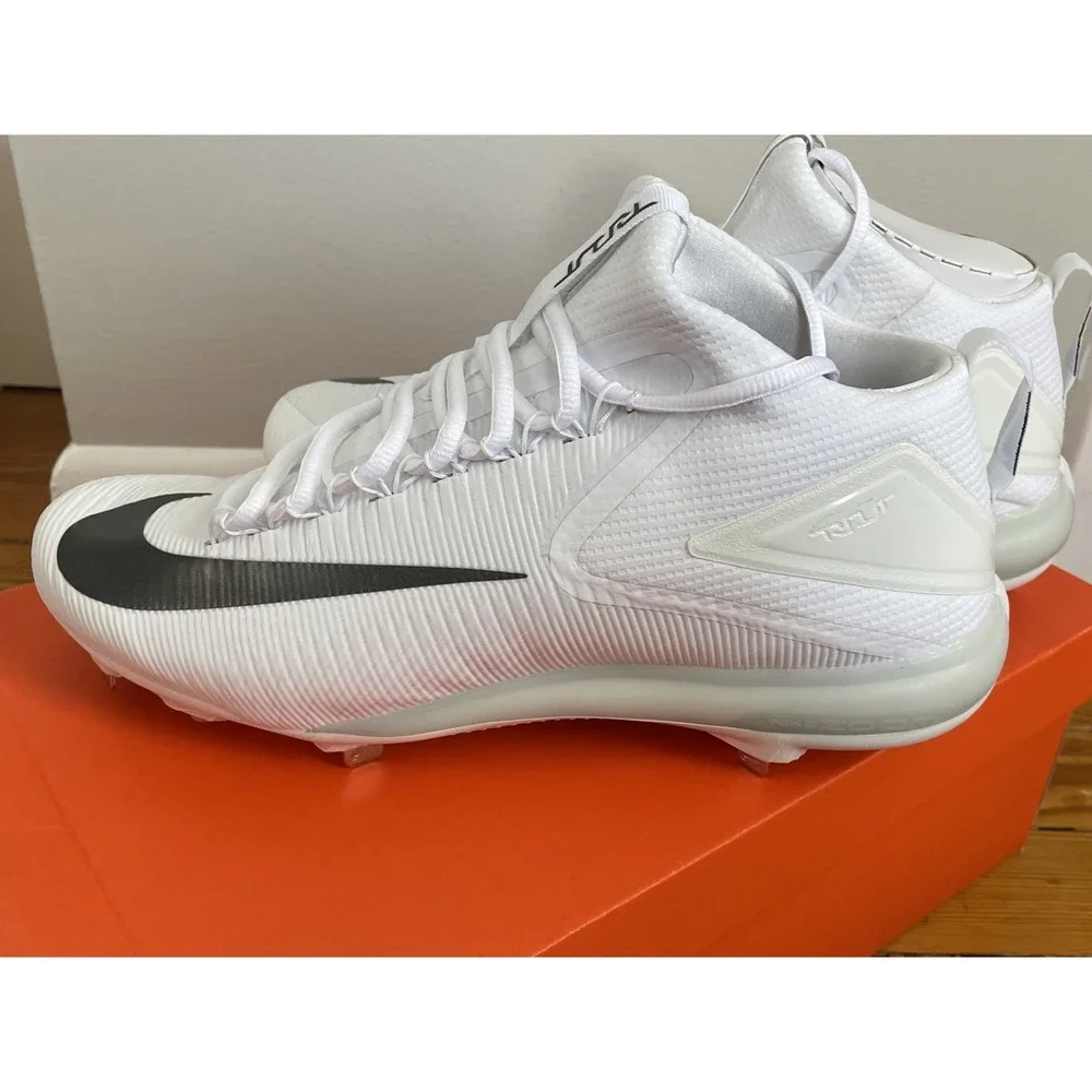 Mens Nike‎ Zoom Trout 3 White Grey, Size 12, New
